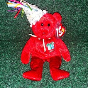 JULY Birthday Month beanie babies collection